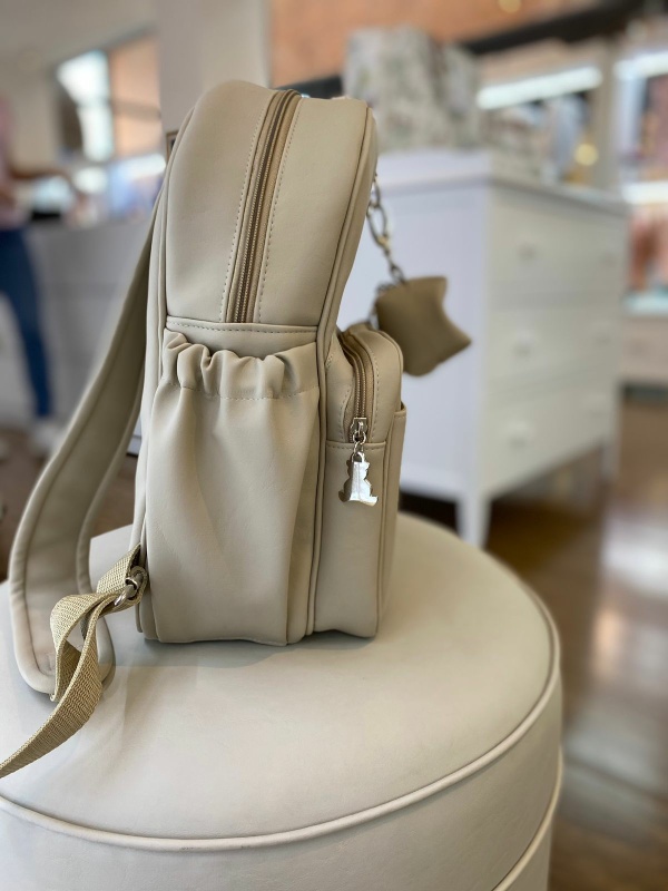 mochila lux ch beige