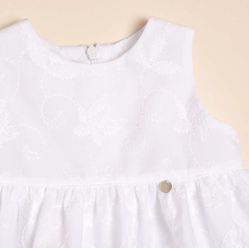 vestido voile bord simonetta