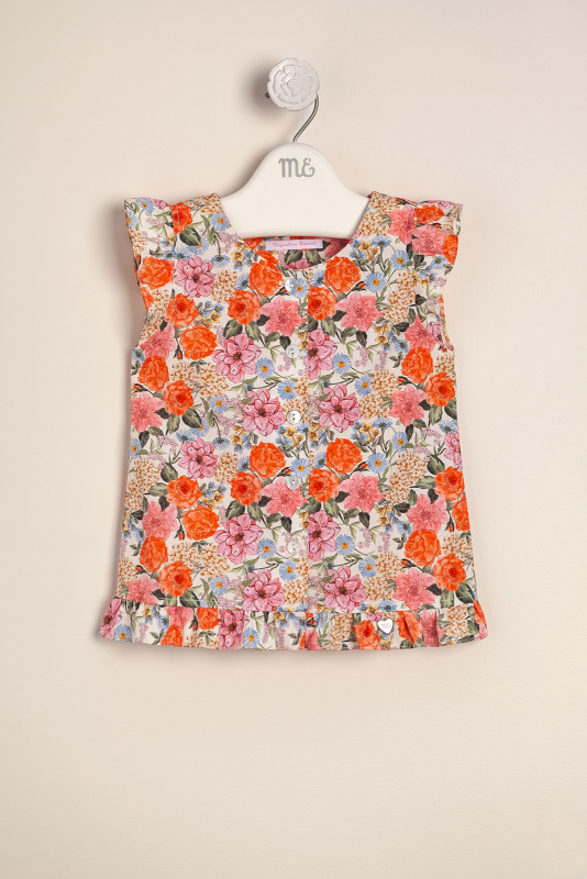 blusa poplin estampado sofia