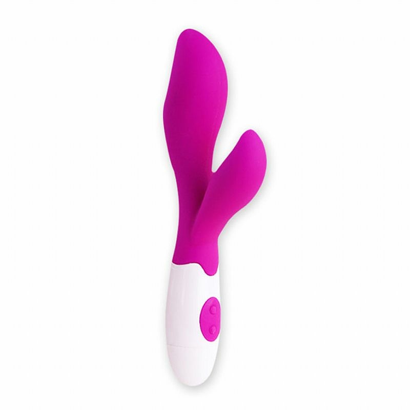 VIBRADOR DE PUNTO G Y CLITORIS - NEWMAN - DOBLE ESTIMULACIÓN - PRETTY LOVE