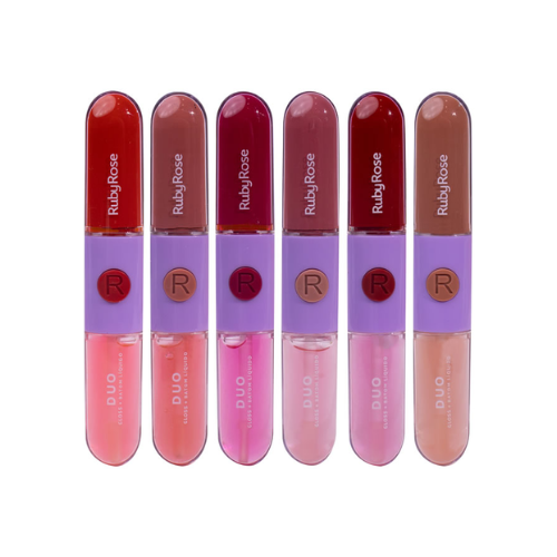 GLOSS + LABIAL DUO MOOD RUBY ROSE HB569/1/2