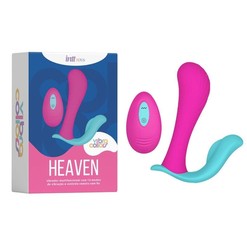 VIBRADOR MULTIFUNCIONAL HEAVEN COLLORS CON CONTROL