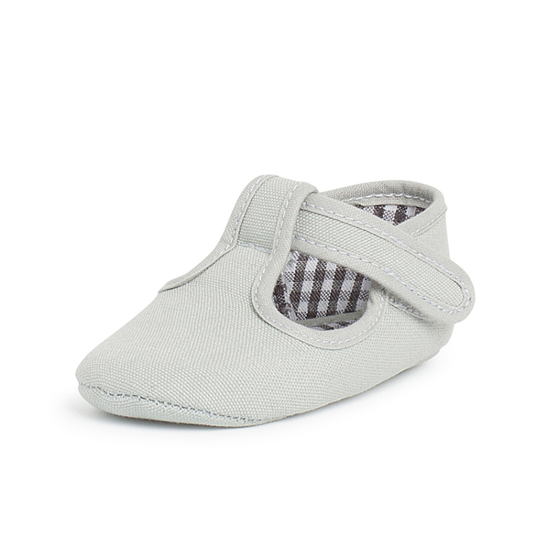 bandana pepito bebe tela velcro gris