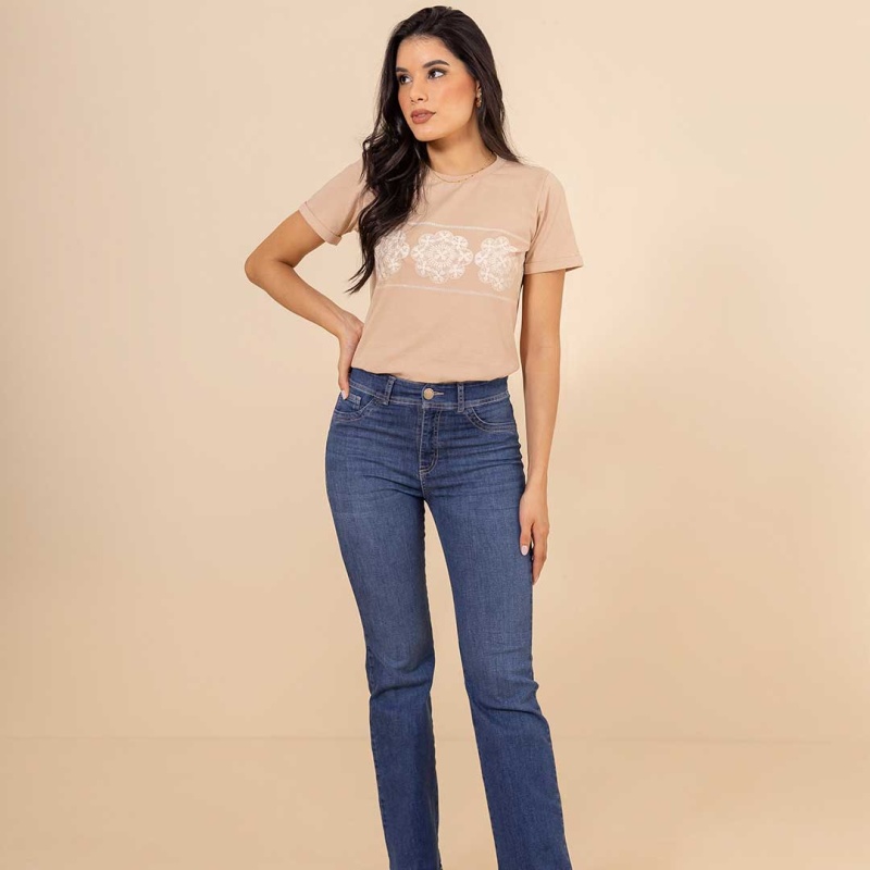 Pantalon Bootcut Jeans Cod. 1250050