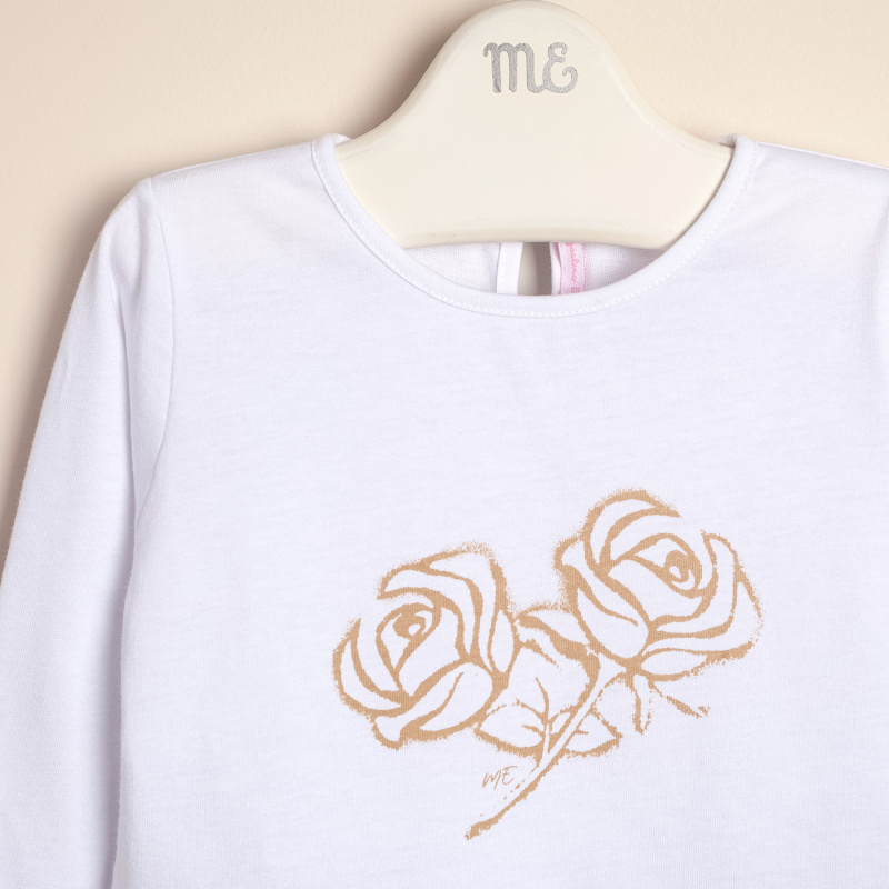 remera estamp dos rosas