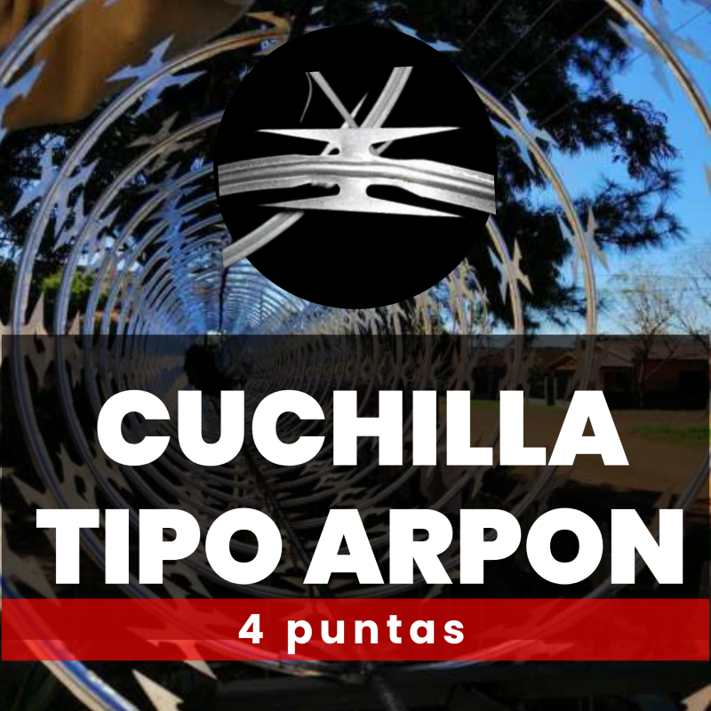 Cuchilla 30cm. de diámetro 4 puntas