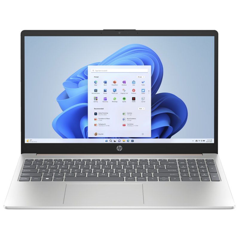 Notebook HP 15-FC0041WM AMD Ryzen 5 7520U Full HD 15.6" / 8GB de RAM / 512GB SSD / W11 - Silver