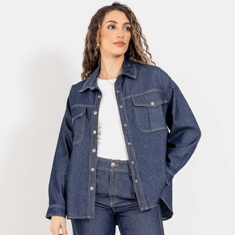 Camisa Jeans M/L Oversize Cod. 1250095