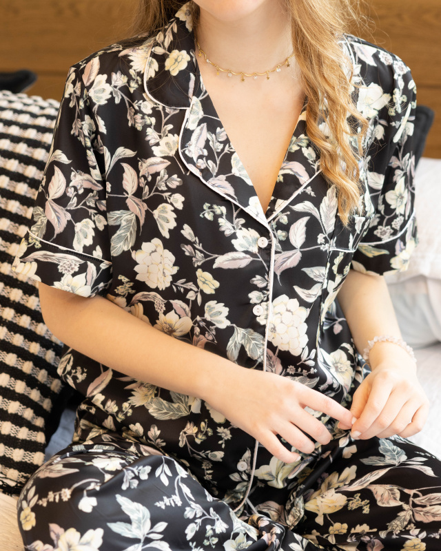 Conjunto Gardenia - Mangas cortas con pantalón