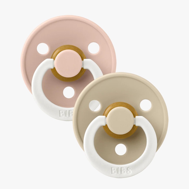 chupete bibs solicone onesize blush glow/vainilla glow