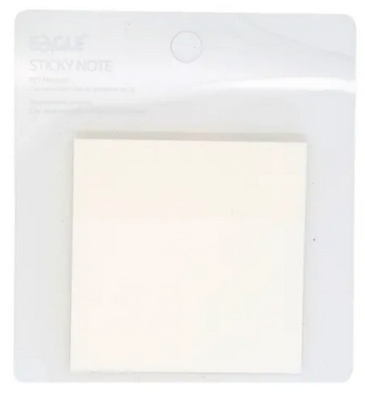 NOTA ADHESIVA  EAGLE TRANSPARENTE 75X50