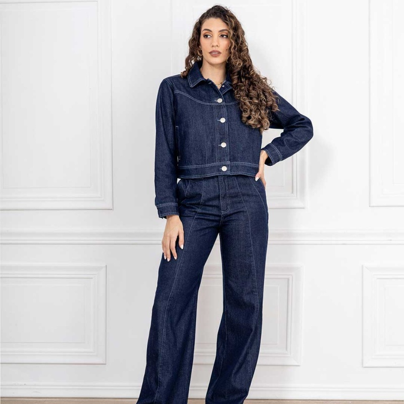 Jeans Wide  Leg Cod. 1250109