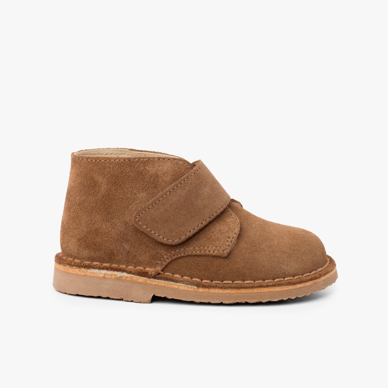 pisacacas niños bota safari topo