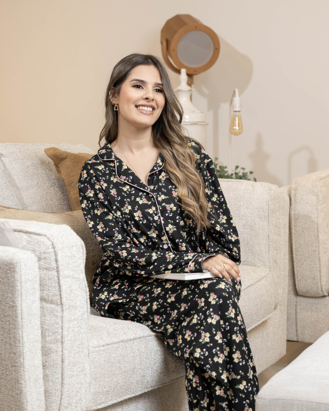 Conjunto Peony - Mangas largas con pantalón