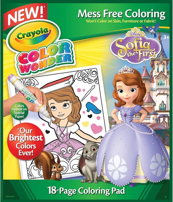 CUADERNO PARA COLOREAR MAGICO PRINCESA  SOFIA