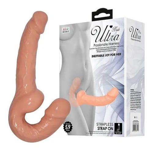 DILDO REALISTA PENETRACION LESBICA Y PEGGING STRAPLESS ULTRA