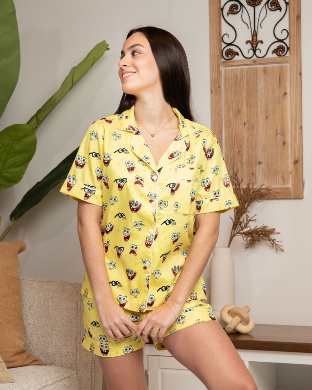 Conjunto Bob Vibes - Mangas cortas con short