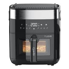 Freidora 2 en 1 Eléctrica Digital 5.5L con Grill FryGrill 220v QTFEG550 Quanta