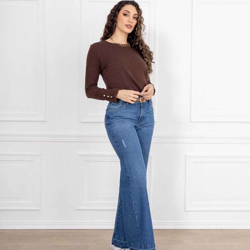 Jeans Wide Leg Cod. 1250183