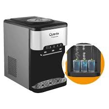 Bebedero de mesa 3x1 con dispensador de hielo 20kgs Triaqua Elite QTBDM20
