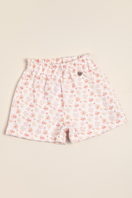 short de gasa estampado corine