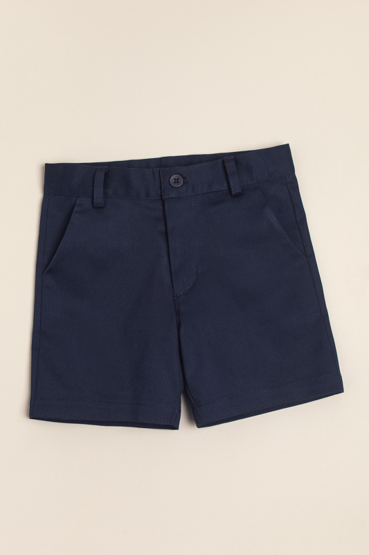 bermuda en gabardina riley azul