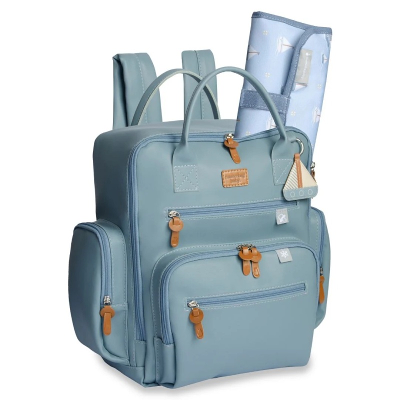 mochila urban azul