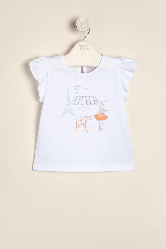 remera estampada bonjour paris bl
