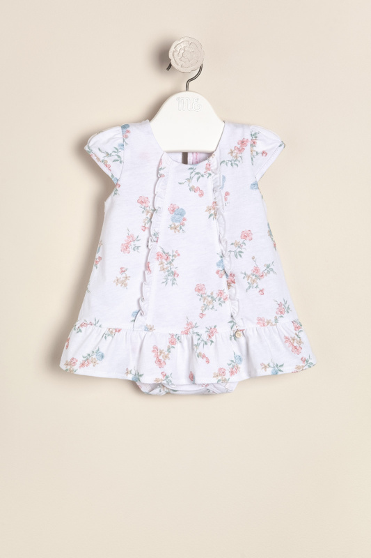 body vestido estampado exclusivo ramitos