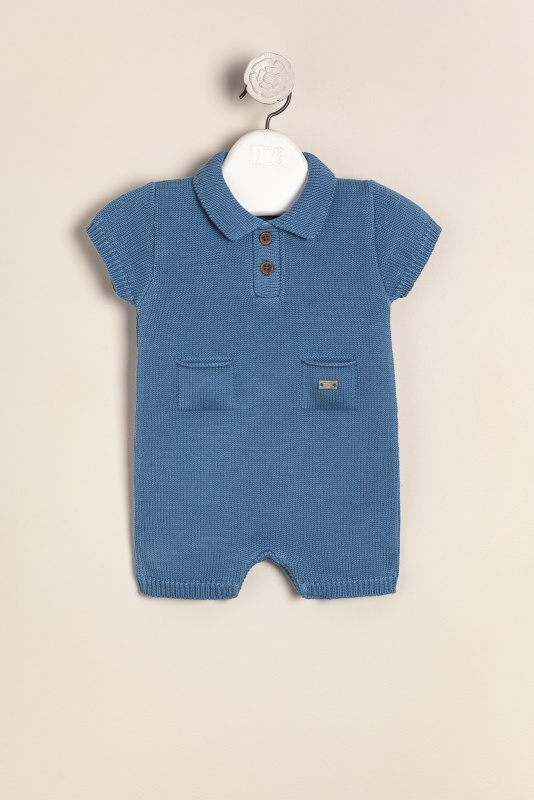 enterito con bolsillitos y cuello polo aero