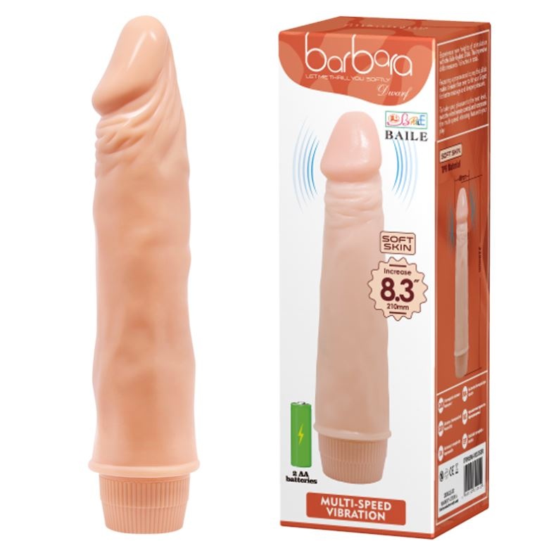 VIBRADOR 21,5X4CM - BARBARA DWARF